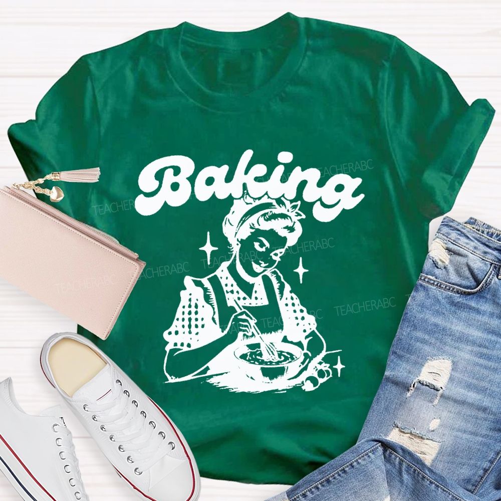 Lunch Lady Baking Feed Each Child T-shirt