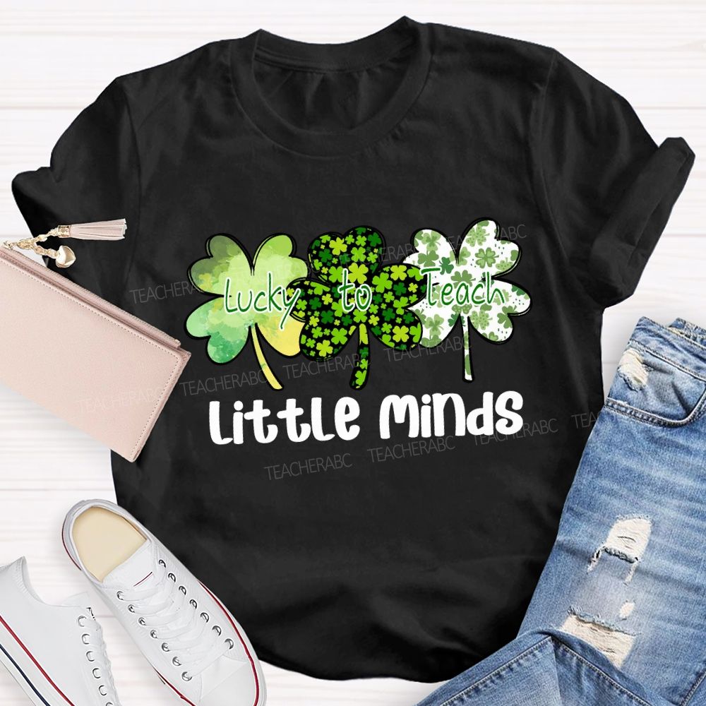 Lucky to Teach Little Minds T-shirt
