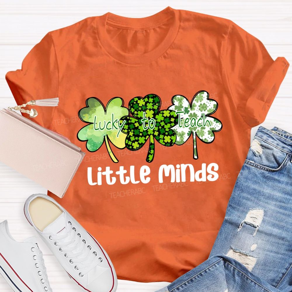 Lucky to Teach Little Minds T-shirt