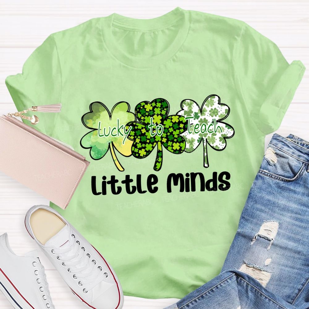 Lucky to Teach Little Minds T-shirt