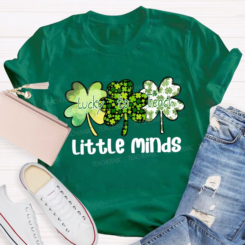 Lucky to Teach Little Minds T-shirt