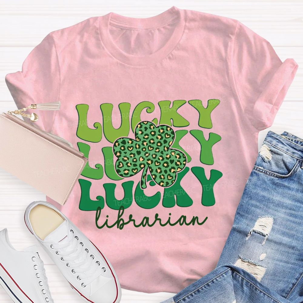 Lucky Librarian T-shirt