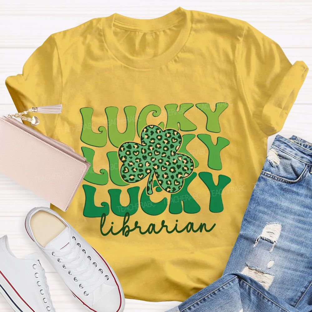 Lucky Librarian T-shirt
