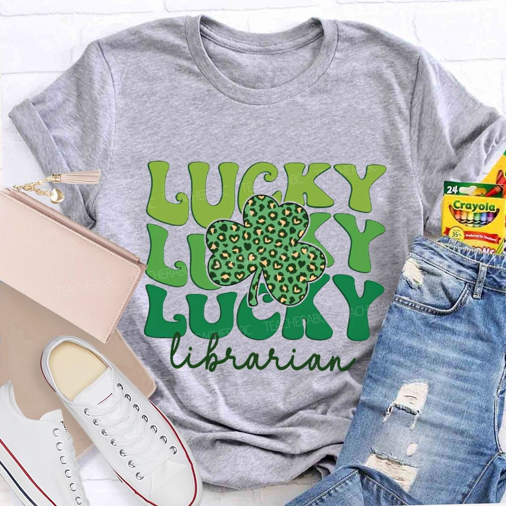 Lucky Librarian T-shirt