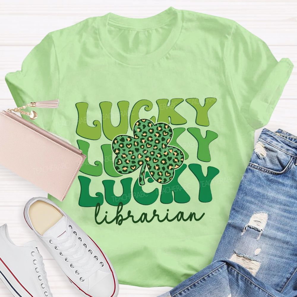 Lucky Librarian T-shirt