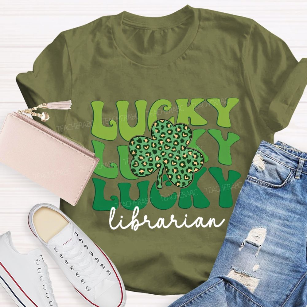 Lucky Librarian T-shirt