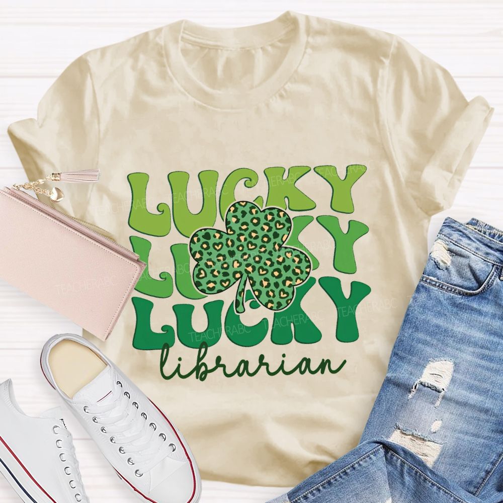 Lucky Librarian T-shirt