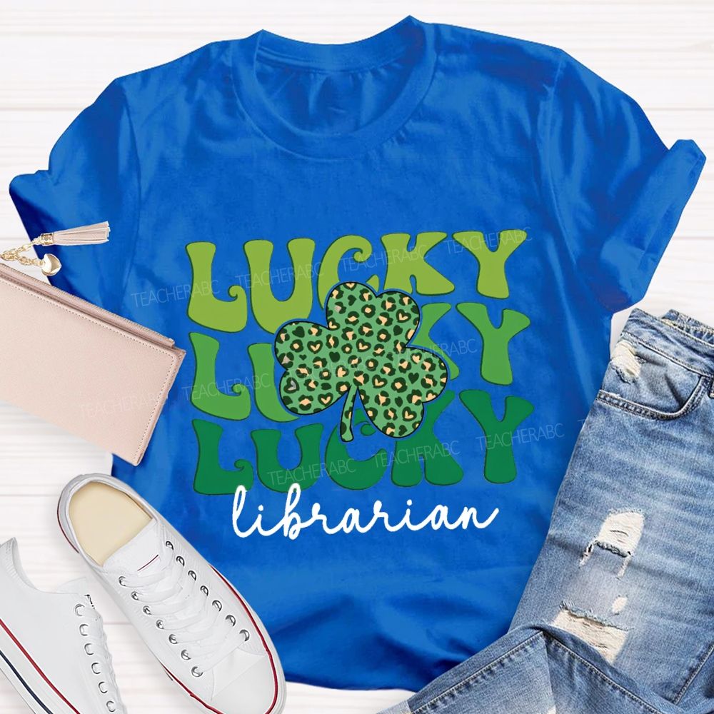 Lucky Librarian T-shirt