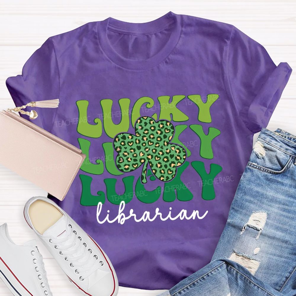 Lucky Librarian T-shirt