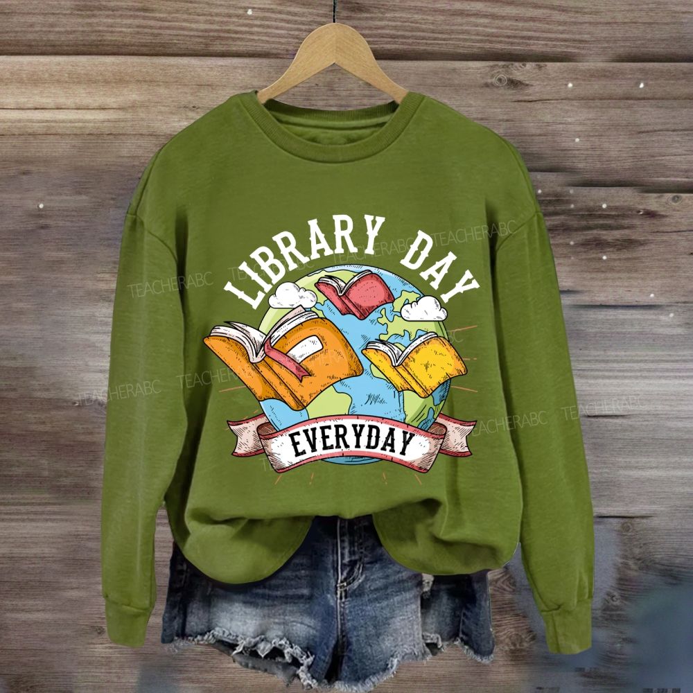Library Day Everyday Sweatshirt