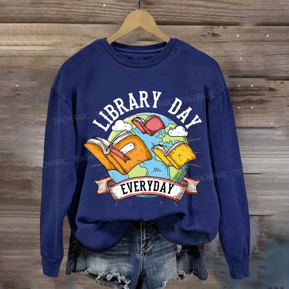 Library Day Everyday Sweatshirt