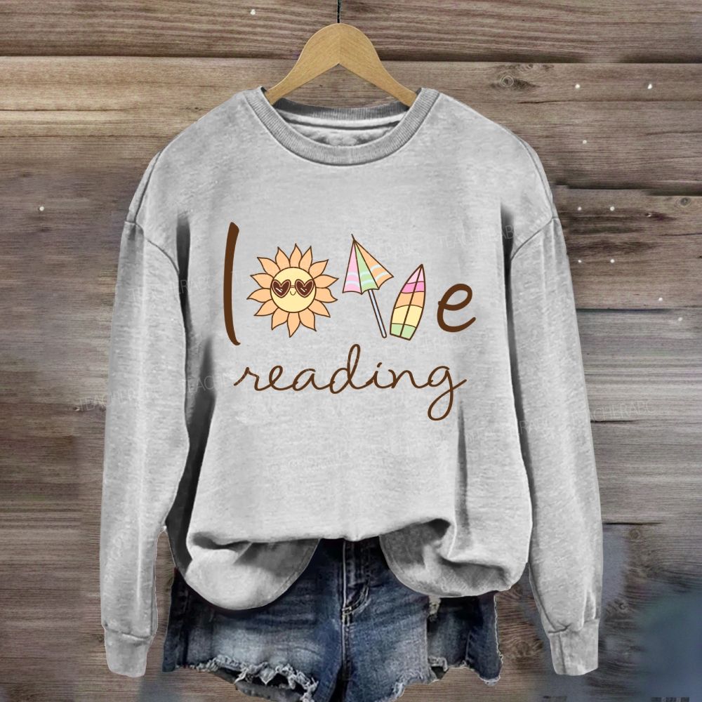 Love Reading Sunshine Sweatshirt