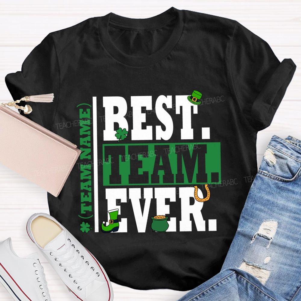 Personalized Team Name Saint Patrick'S Day T-Shirt