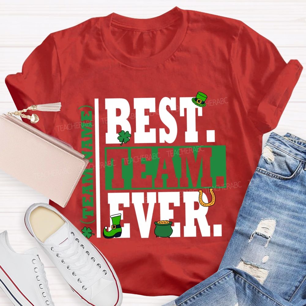 Personalized Team Name Saint Patrick'S Day T-Shirt