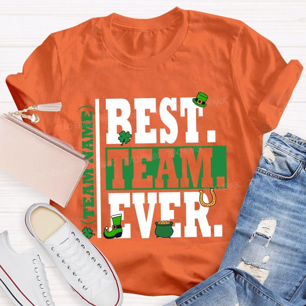 Personalized Team Name Saint Patrick'S Day T-Shirt