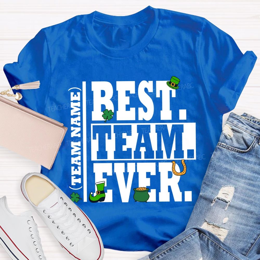 Personalized Team Name Saint Patrick'S Day T-Shirt