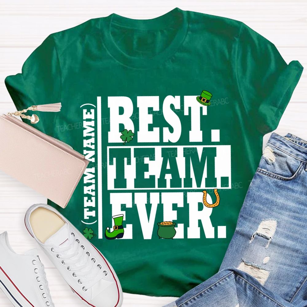 Personalized Team Name Saint Patrick'S Day T-Shirt