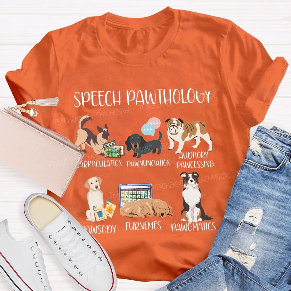 Speech Pathology Prosody Furness Pragmatics Special Education T-shirt