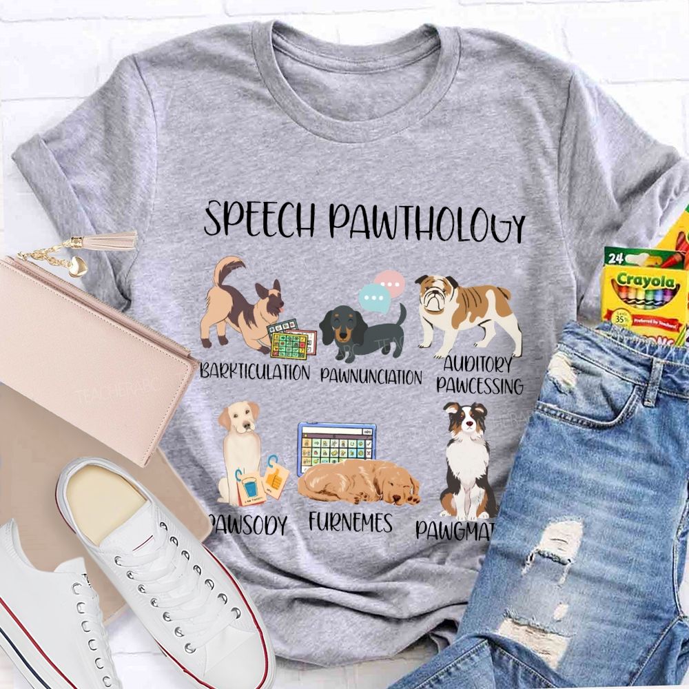 Speech Pathology Prosody Furness Pragmatics Special Education T-shirt
