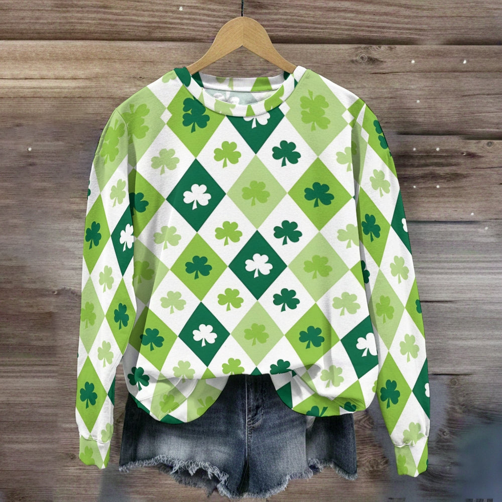 Teaching with Luck Crewneck Sweatshirt