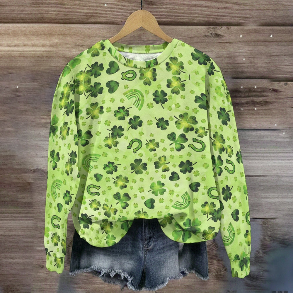 Be Kind & Lucky Crewneck Sweatshirt