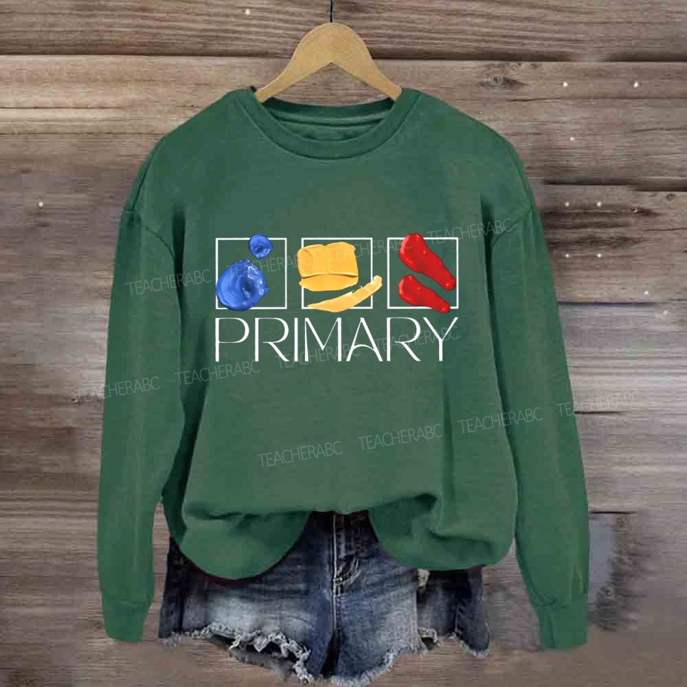 Primary Art Teacher Sweatshirt