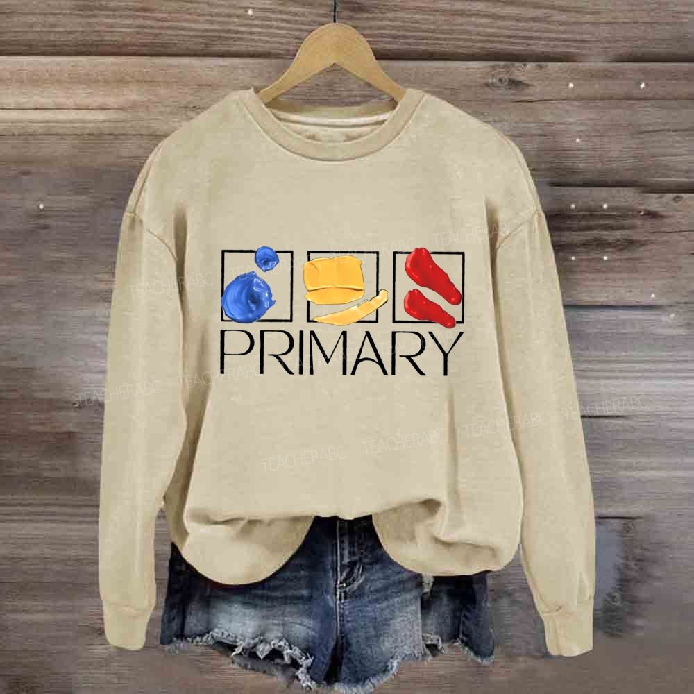Primary Art Teacher Sweatshirt