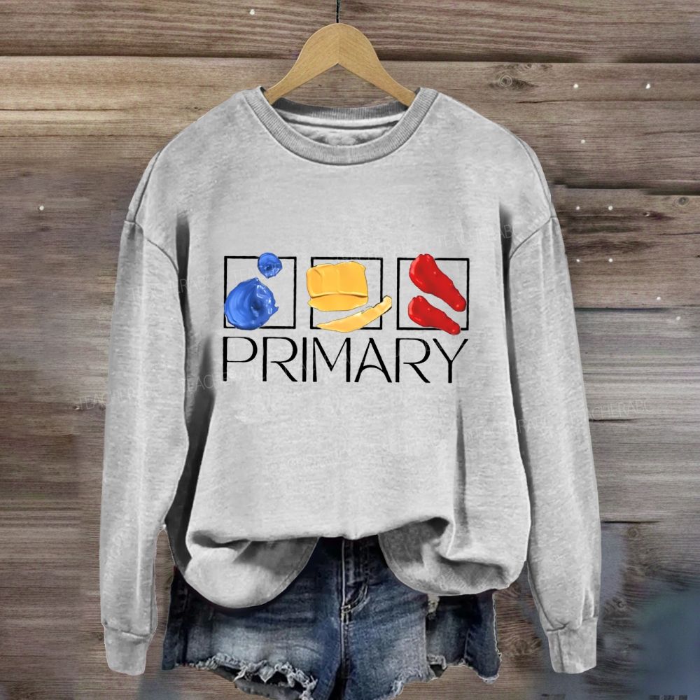 Primary Art Teacher Sweatshirt