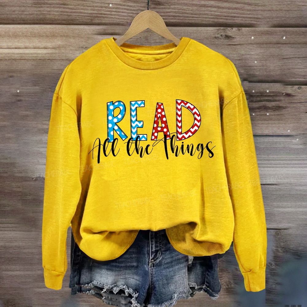 Read Across America Children's Books Sweatshirt