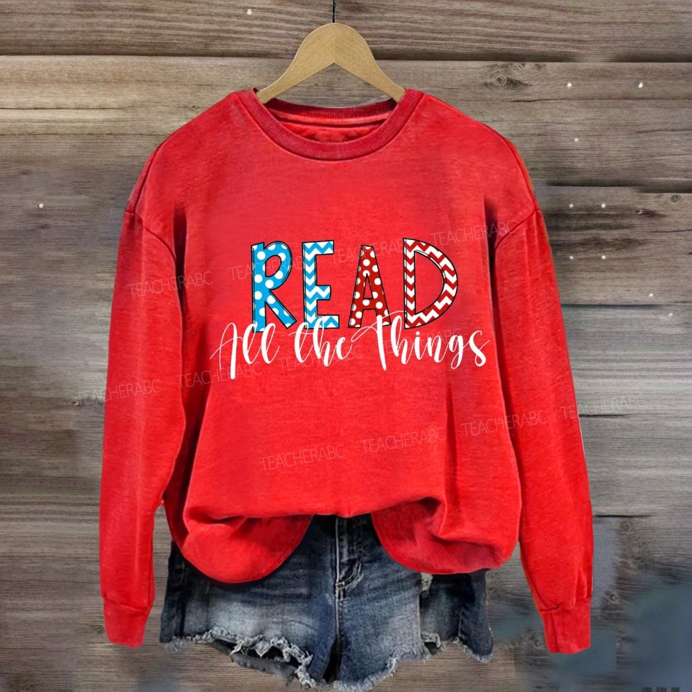 Read Across America Children's Books Sweatshirt