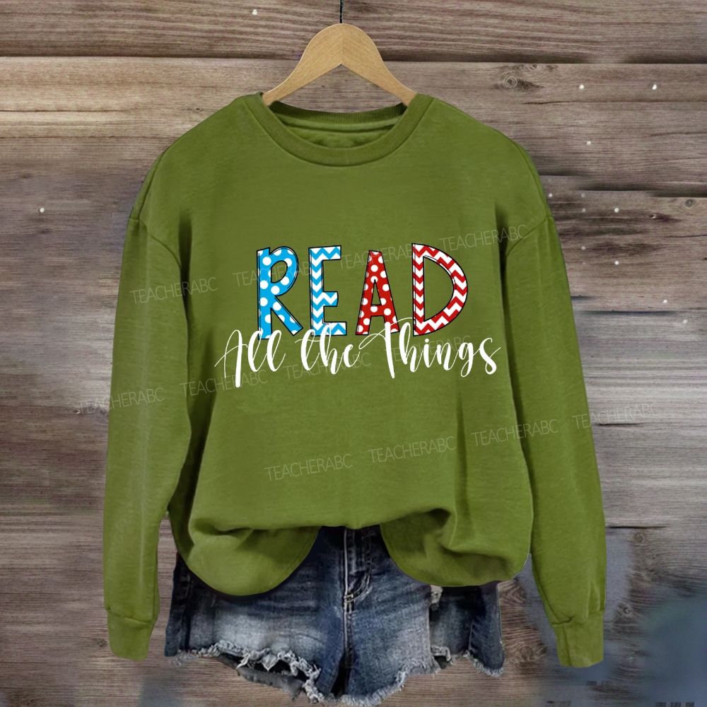 Read Across America Children's Books Sweatshirt