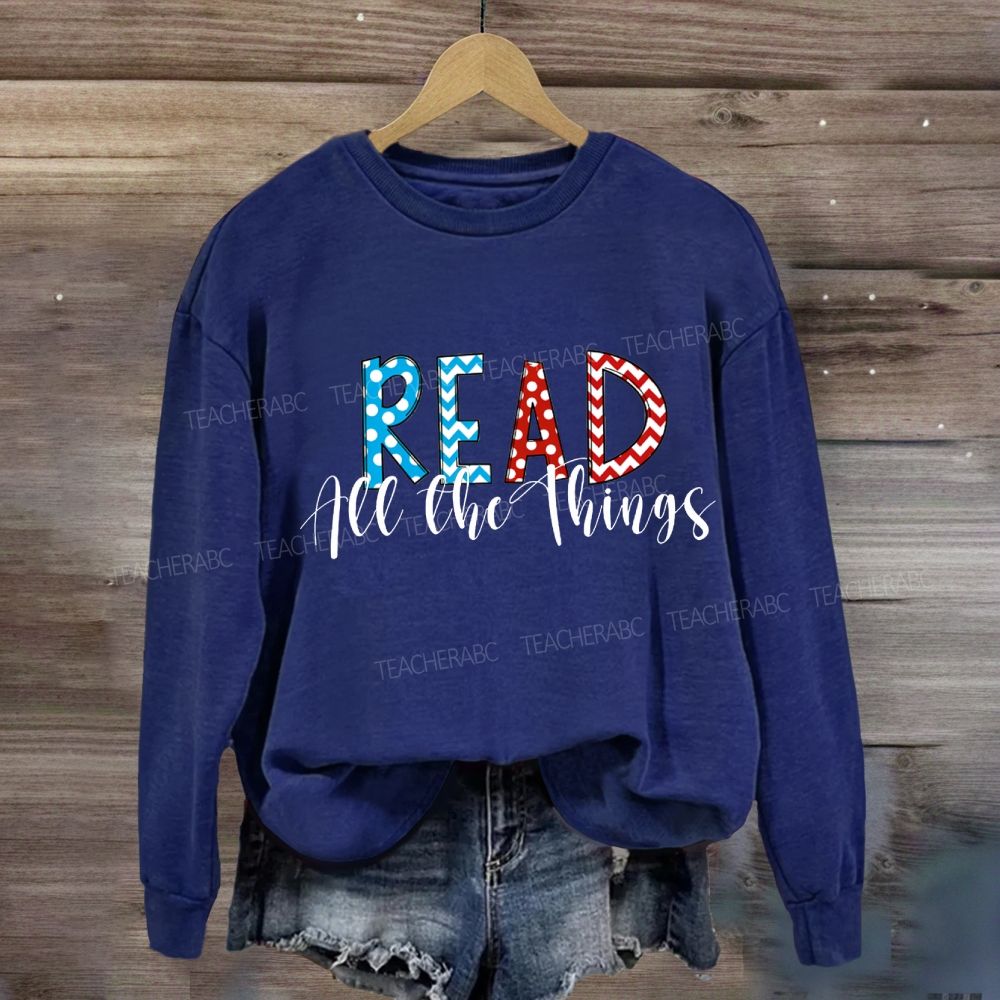 Read Across America Children's Books Sweatshirt