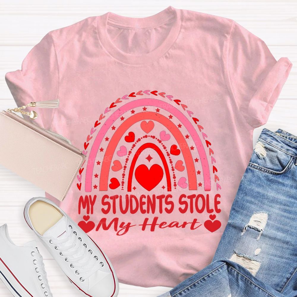 My Students Stole My Heart Teacher T-Shirt
