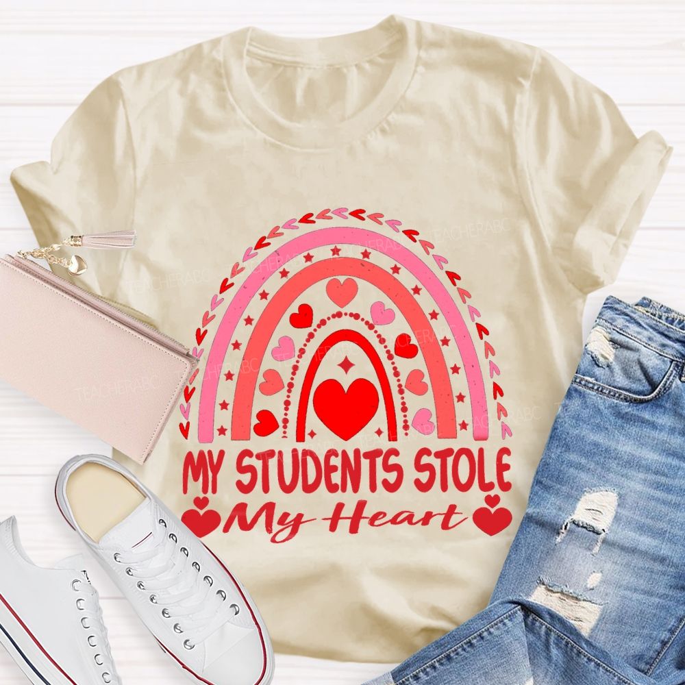 My Students Stole My Heart Teacher T-Shirt