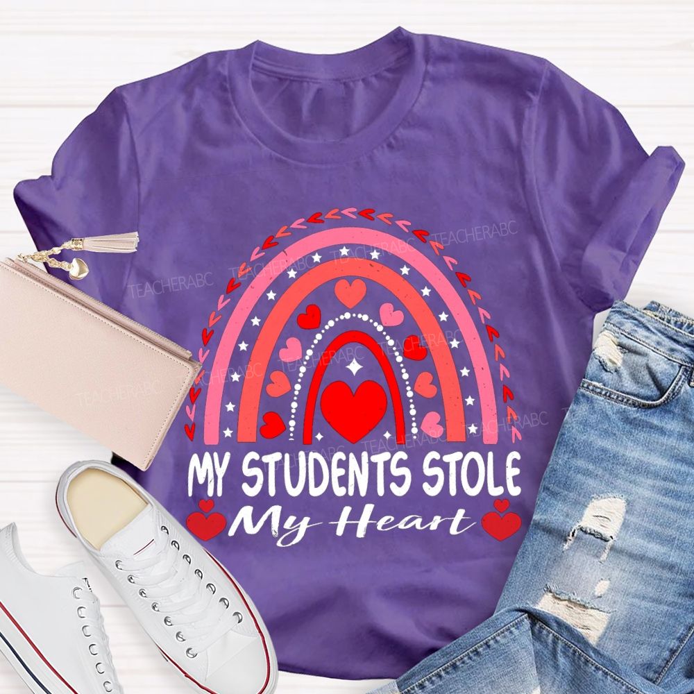 My Students Stole My Heart Teacher T-Shirt