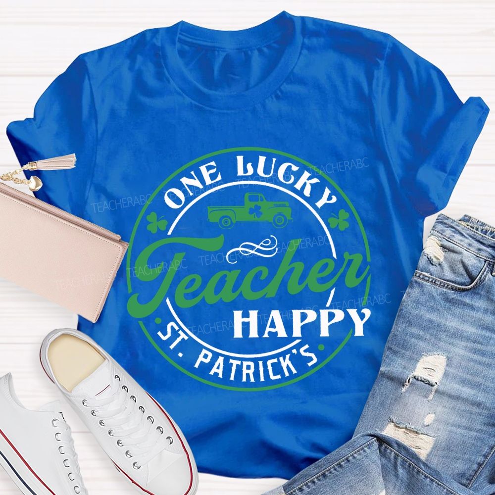 One Lucky Teacher Happy St. Patrick'S Teacher T-shirt