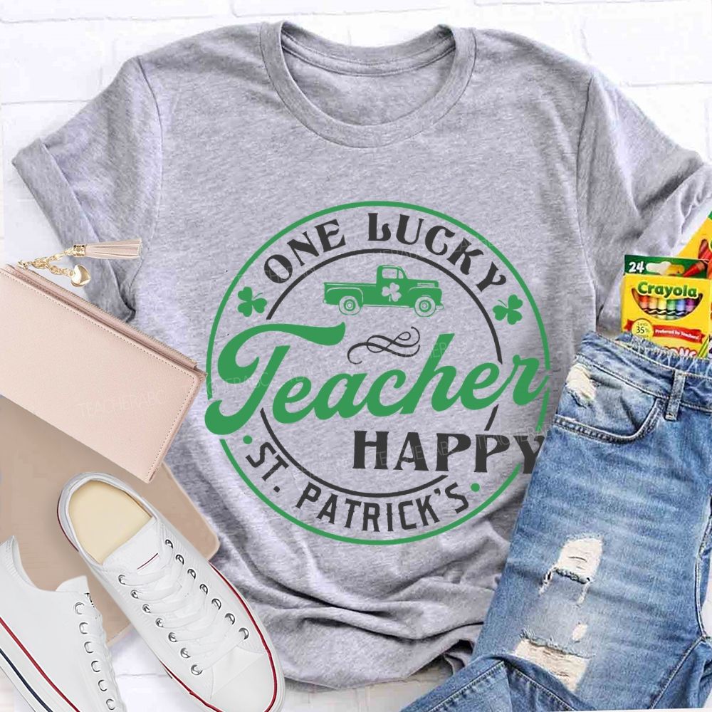 One Lucky Teacher Happy St. Patrick'S Teacher T-shirt