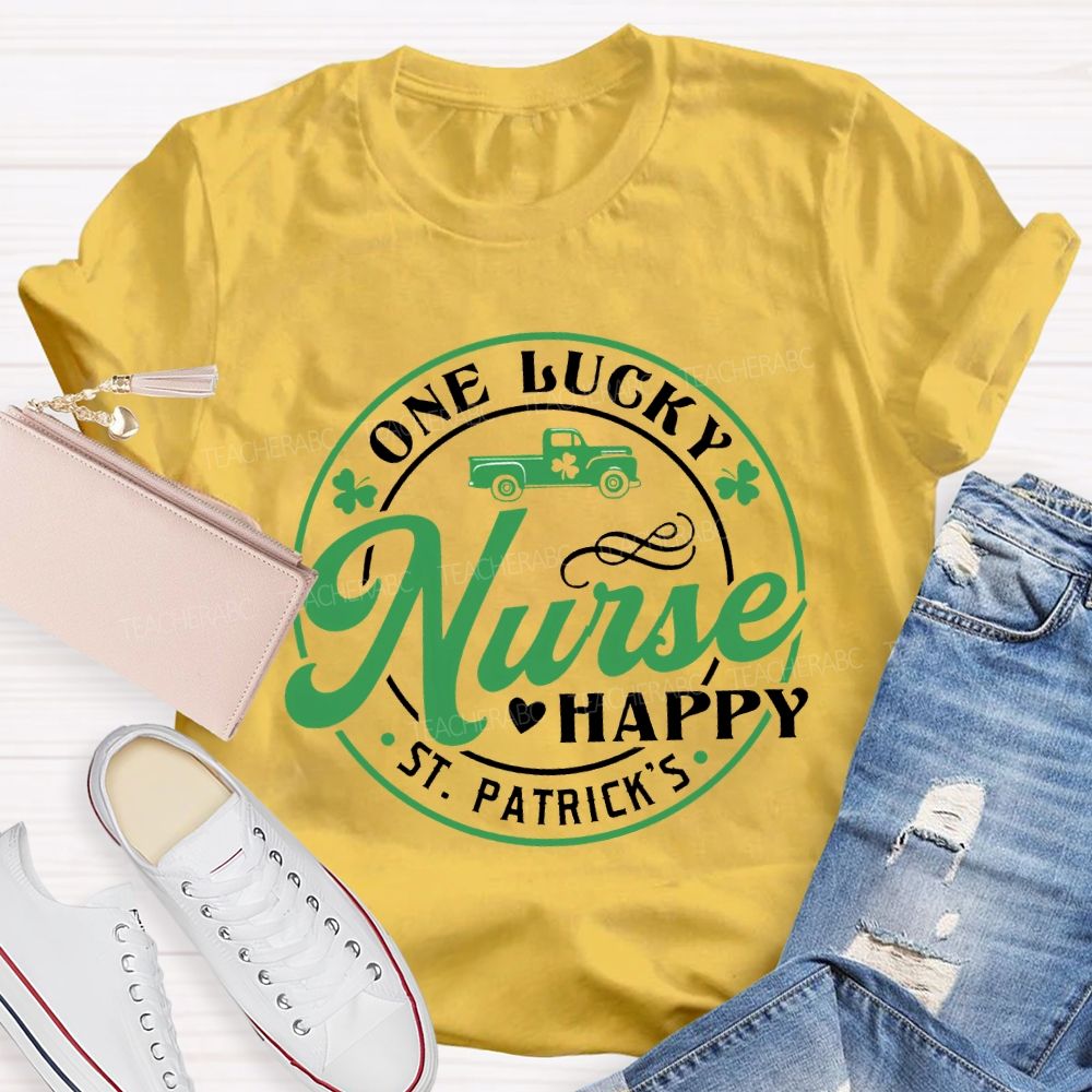 One Lucky Nurse Happy St.Patrick'S T-shirt