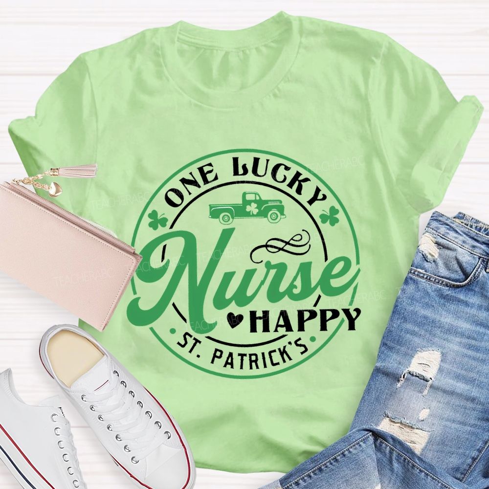 One Lucky Nurse Happy St.Patrick'S T-shirt