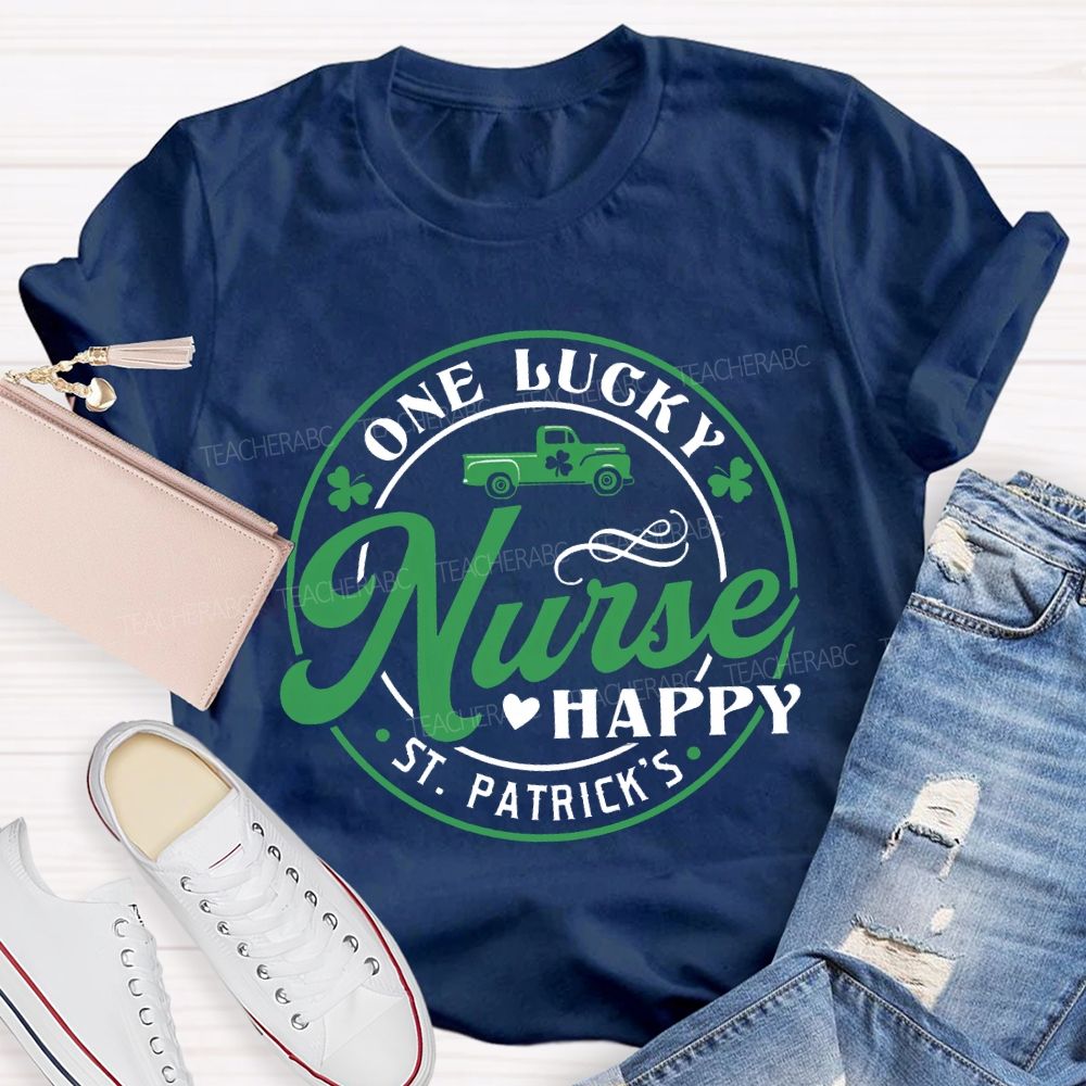 One Lucky Nurse Happy St.Patrick'S T-shirt