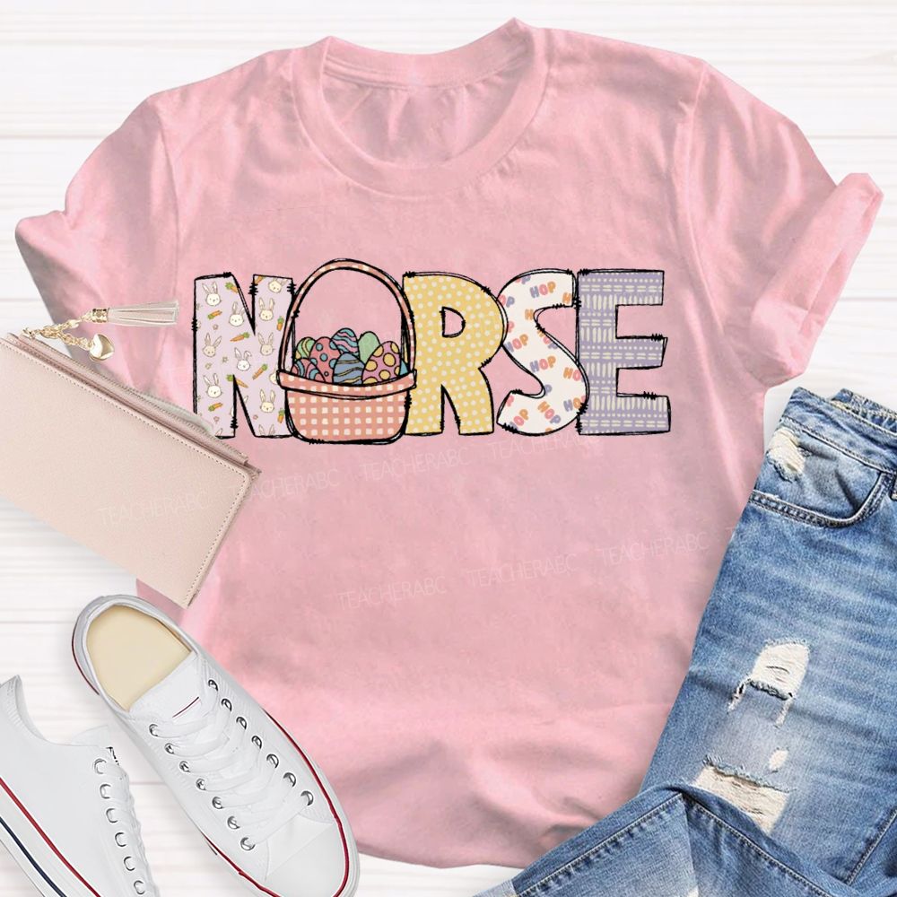 Easter Nurse Squad Bunny Nurse T-shirt