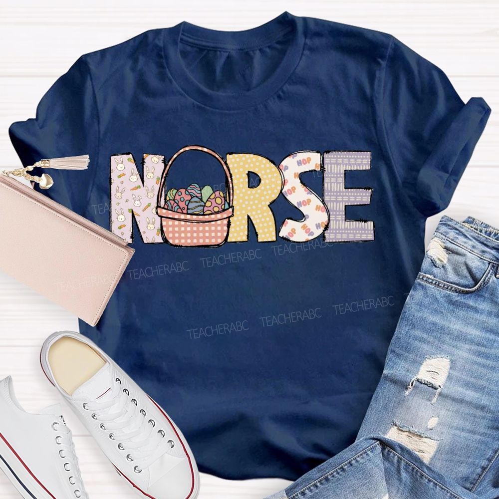 Easter Nurse Squad Bunny Nurse T-shirt
