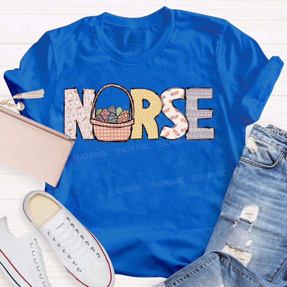 Easter Nurse Squad Bunny Nurse T-shirt