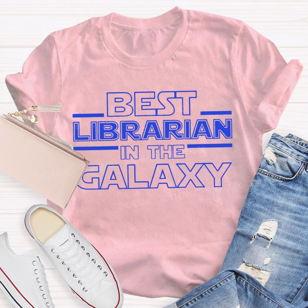 Best Librarian In The Galaxy T-shirt