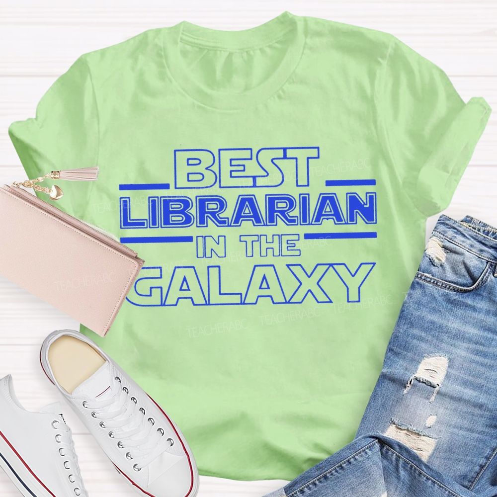 Best Librarian In The Galaxy T-shirt