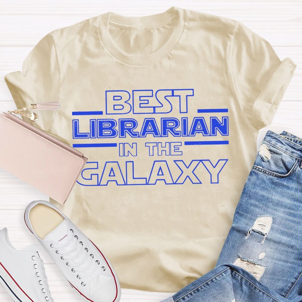 Best Librarian In The Galaxy T-shirt