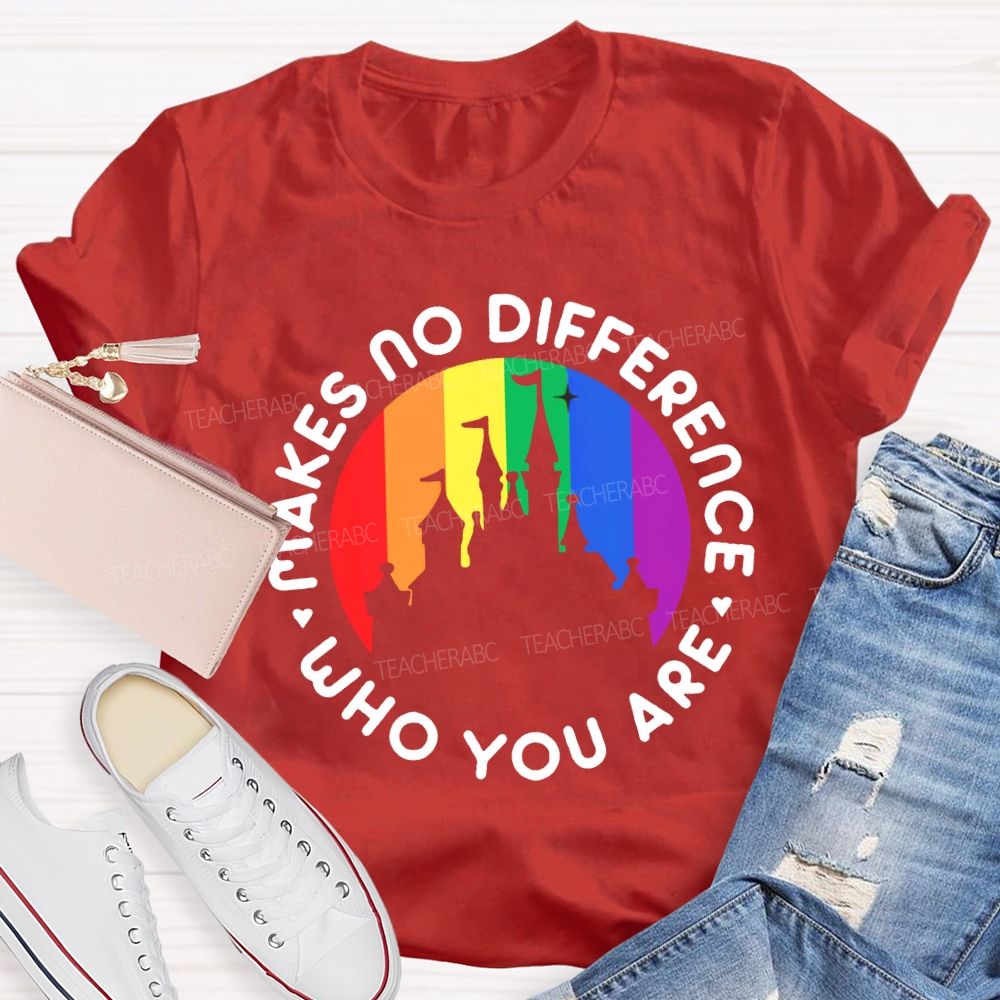 Makes No Difference Who You Are Human Rights T-shirt