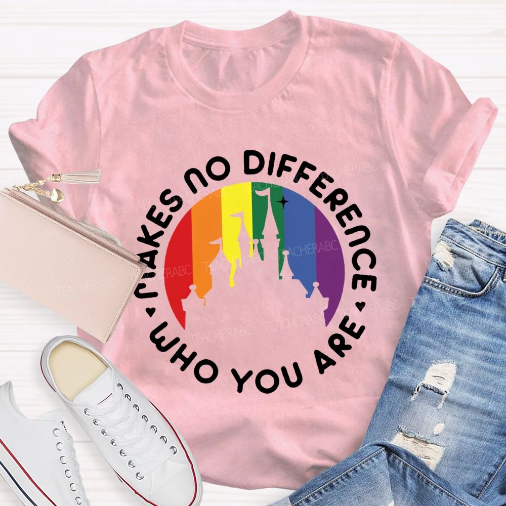Makes No Difference Who You Are Human Rights T-shirt