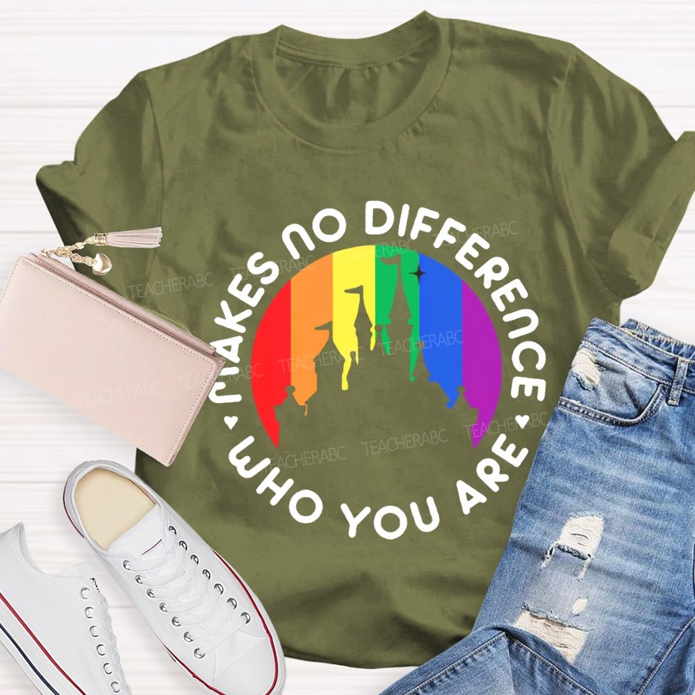 Makes No Difference Who You Are Human Rights T-shirt