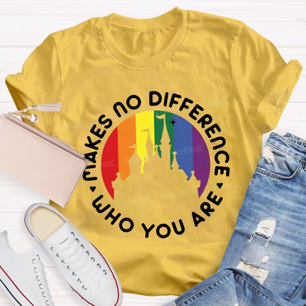 Makes No Difference Who You Are Human Rights T-shirt